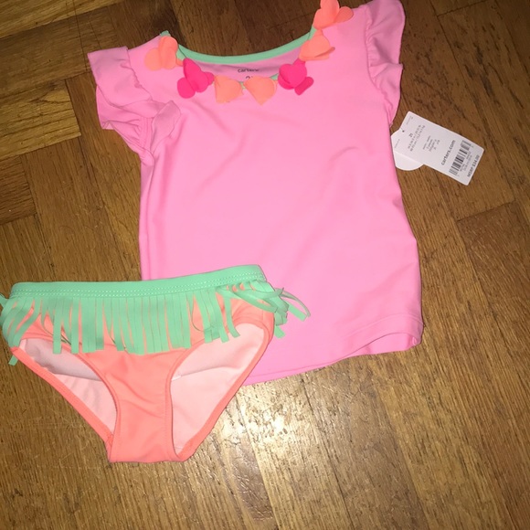 carters girls bathing suit
